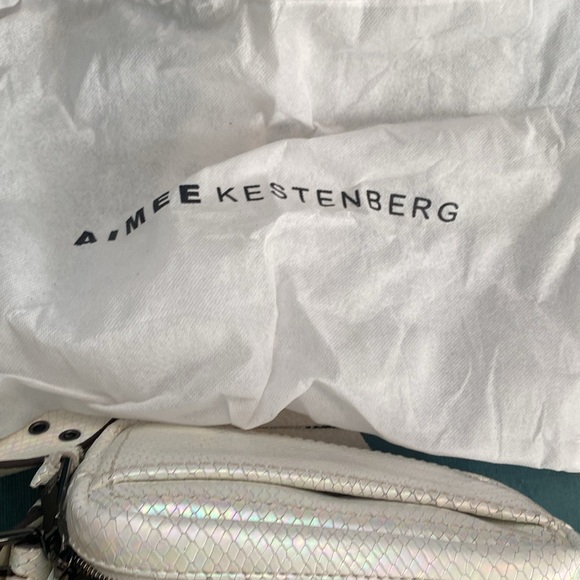 Aimee Kestenberg Cooper Hologram Snake Embossed Leather Crossbody Bag - Picture 9 of 14